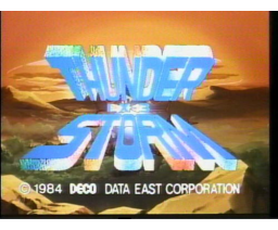 Thunder Storm (1985, MSX, Victor Co. of Japan (JVC))