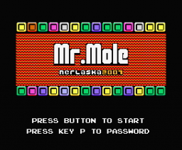 Mr. Mole (2007, MSX, MSX2, Nerlaska)