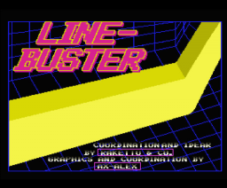 Line-Buster (1991, MSX2, Raketto & Co & Ax-Alex )