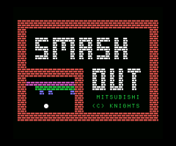 Smash Out (MSX, Knights Computers)