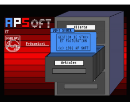 Soft Stock (1986, MSX2, AP Soft)
