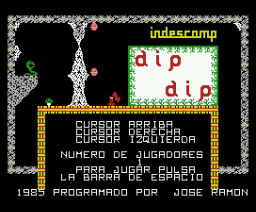 Dip Dip (1985, MSX, Indescomp)