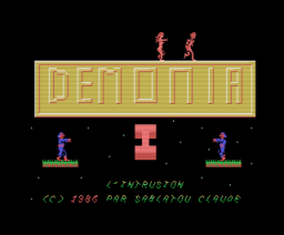 Demonia (1986, MSX, Microids)