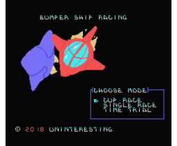 Bumper Ship Racing (2018, MSX, Uninteresting)