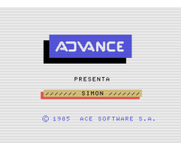 Simón (1985, MSX, Ace Software S.A.)