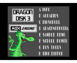 Dragon Disk #03 (1991, MSX2, MSX-Engine)