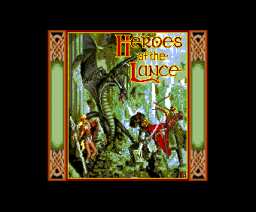 Heroes of the Lance (1991, MSX2, SSI)