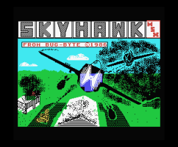 Skyhawk (1986, MSX, Bug-Byte Software)
