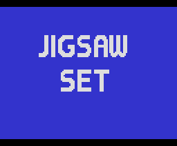 Jigsaw Set (1983, MSX, MIA)