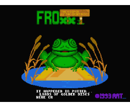 Froxx The Keeper of the eight Discs  (1993, MSX2, RAT)