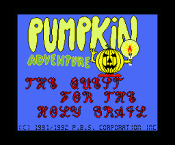 Pumpkin Adventure I - The Quest for the Holy Grail (1992, MSX2, Umax)