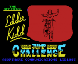 Eddie Kidd Jump Challenge (1985, MSX, Martech Games)