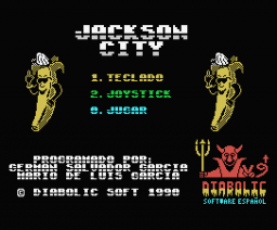 Jackson City (1990, MSX, Diabolic)