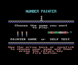 Number Painter (1985, MSX, ASK)