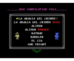 MSX Compilation Vol. 2 - Isometricos (2009, MSX, MSX2, AAMSX)