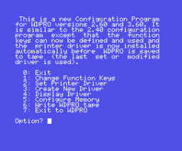 WDPRO (1985, MSX, Kuma Computers)