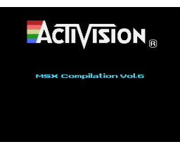 MSX Compilation Vol. 6 - Activision (2013, MSX, AAMSX)
