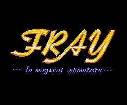 Fray in Magical Adventure (1990, MSX2, Microcabin)