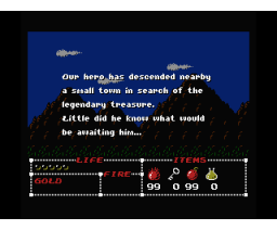 Malaya's Treasure (1988, MSX2, Pony Canyon)