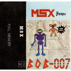 Bob-007 Infiltrado (1986, MSX, Genesis Soft, A.G.D.)