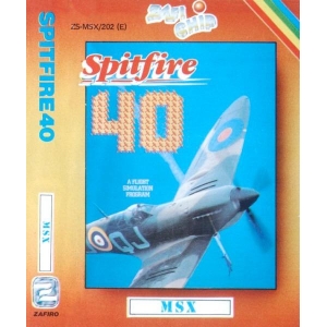 Spitfire '40 (1986, MSX, Mirrorsoft)