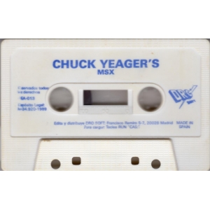 Chuck Yeager's Advanced Flight Trainer (1989, MSX, Electronic Arts)