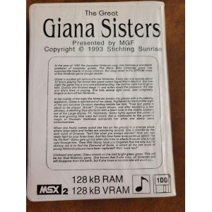 The Great Gianna Sisters (1993, MSX2, MGF)