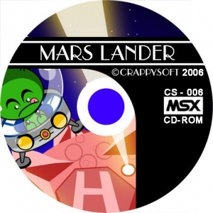 Mars Lander (2006, MSX, Crappysoft)