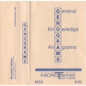 Genograms (1986, MSX, Microteknix)