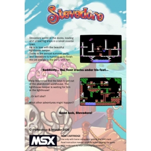 Stevedore (2020, MSX, MSX2, theNestruo)