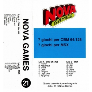 Nova Games #21 (1988, MSX, Editions Fermont)