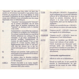 Echec (1985, MSX, Loriciels)