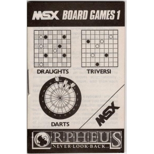 MSX Board Games 1 (1985, MSX, Orpheus)