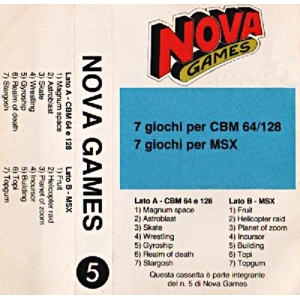Nova Games #05 (1987, MSX, Editions Fermont)