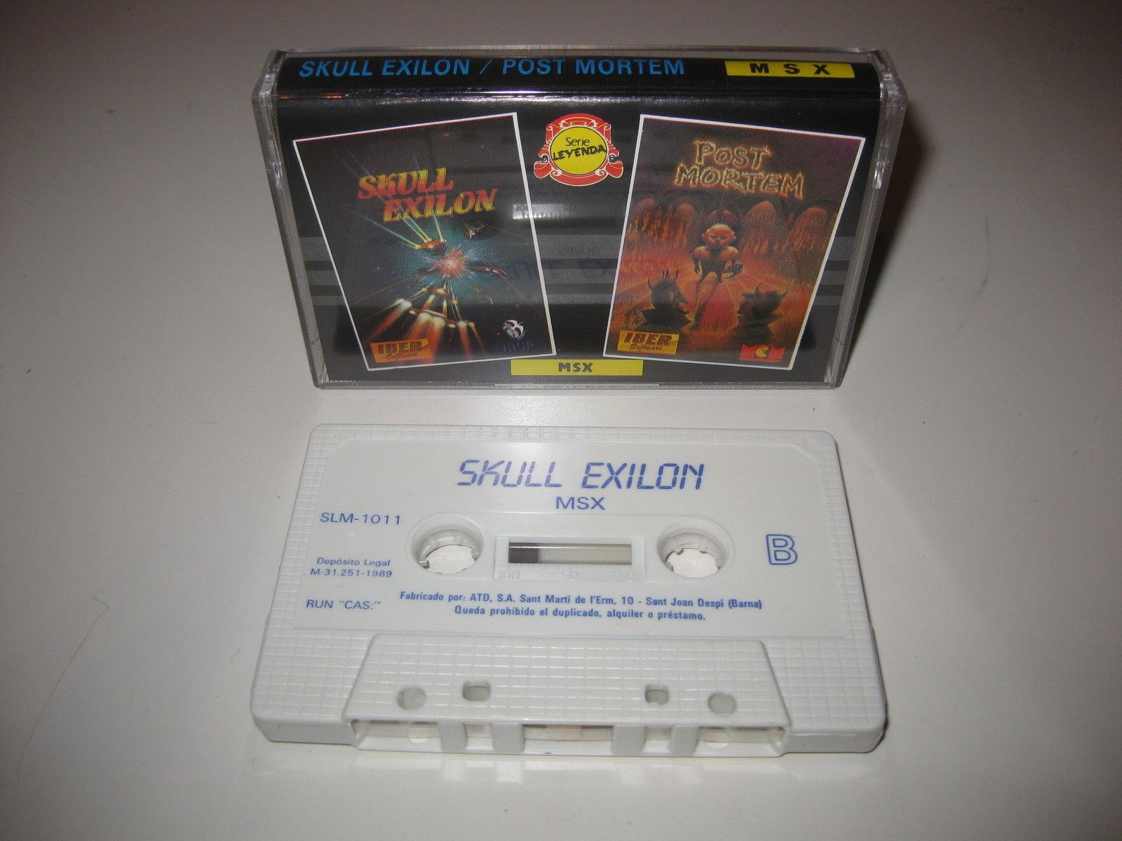 Skull Exilon / Post Mortem (1989, MSX, Iber Soft) | Releases ...