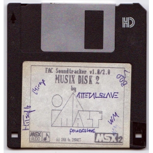 Musix Disk #2 (1991, MSX2, Impact Den Haag)