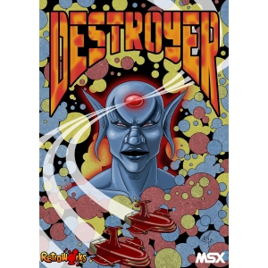 Destroyer (2014, MSX, CEZ GS, RetroWorks)