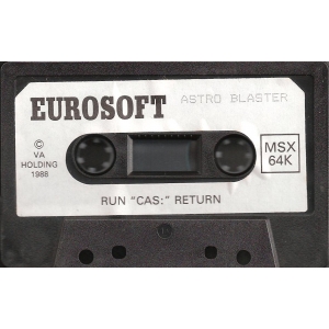 Astro Blaster (1988, MSX, Eurosoft)