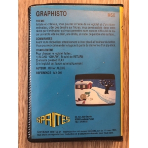 Graphisto (1984, MSX, Olivier Alexis)