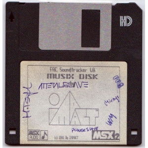 Musix Disk #1 (1991, MSX2, Impact Den Haag)