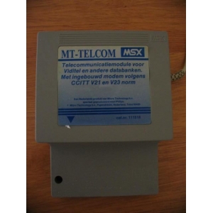 MT-Telcom (1985, MSX, Micro Technology)