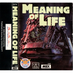 Meaning of Life (1986, MSX, The Bytebusters)