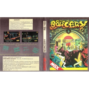 Sorcery (1985, MSX, Virgin Games)