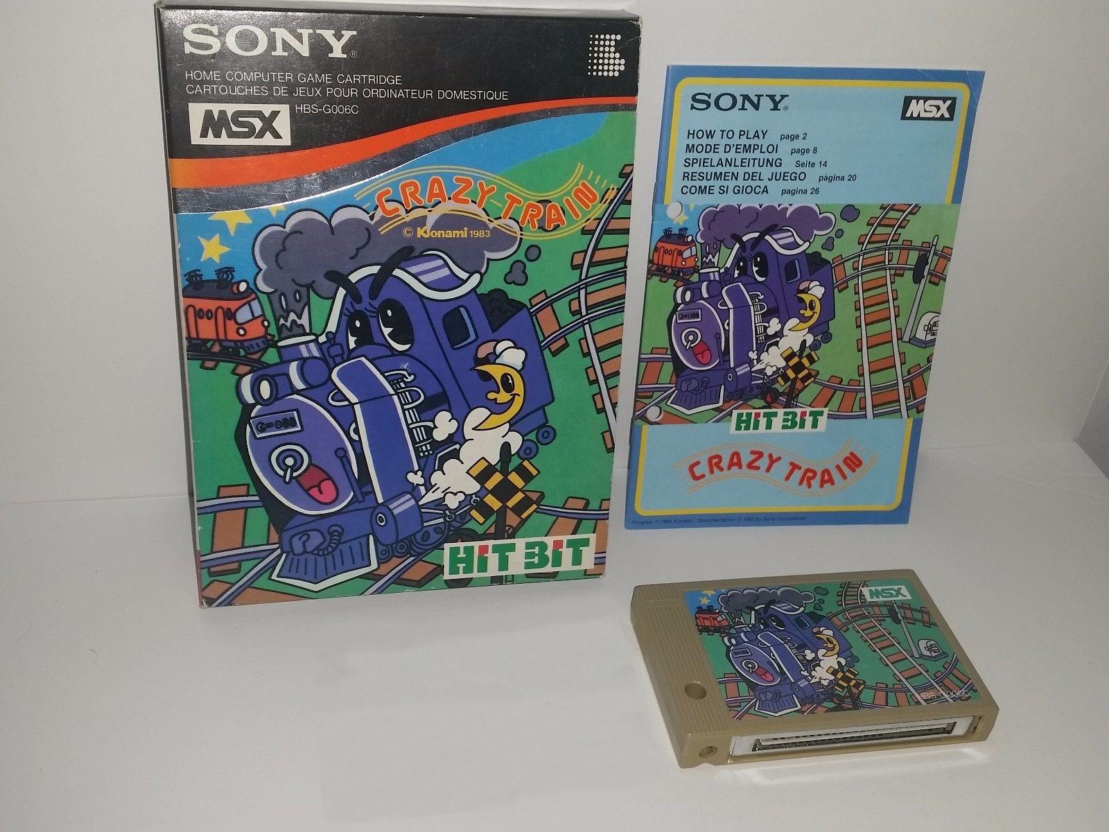 Crazy Train (1983, MSX, Konami) | Releases | Generation MSX