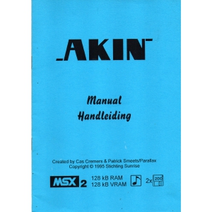 Akin (1995, MSX2, Parallax)