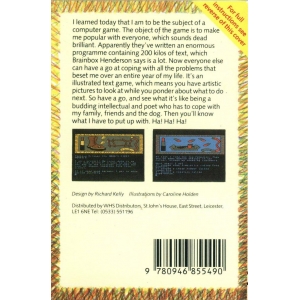 The Secret Diary of Adrian Mole Aged 13¾ (1985, MSX, Level 9 Computing)