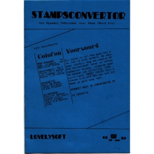 Stamp Converter (1990, MSX2, Lovelysoft)