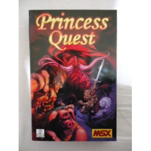 Princess Quest (2012, MSX, MSX2, Óscar Toledo Gutiérrez)