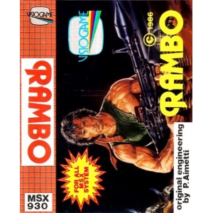 Rambo (1986, MSX, Visiogame)