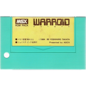 Warroid (1985, MSX, Yellow Horn)